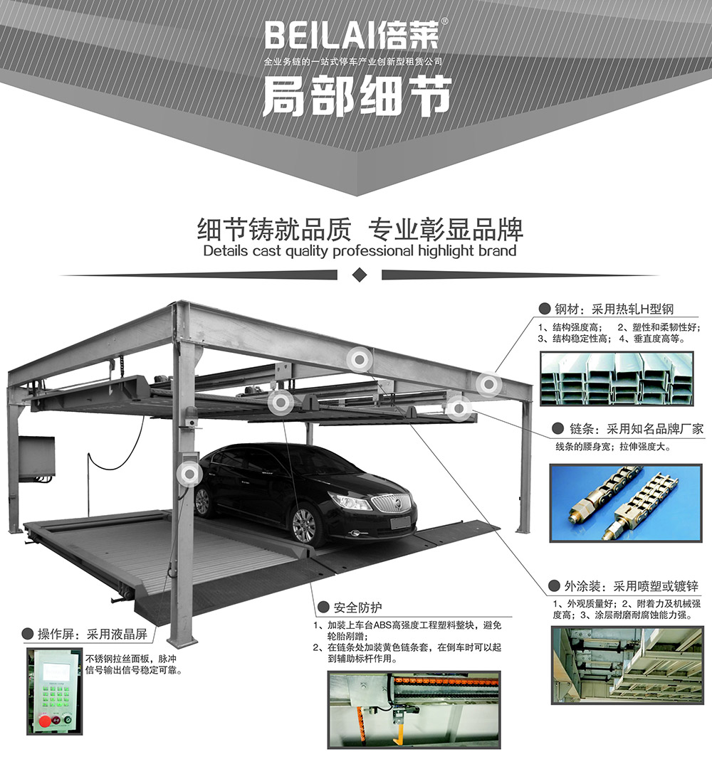 云南单列PSH2二层升降横移立体车库局部细节.jpg